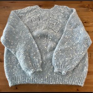 Vintage Mohair / Acrylic Handmade Sweater. S - M
